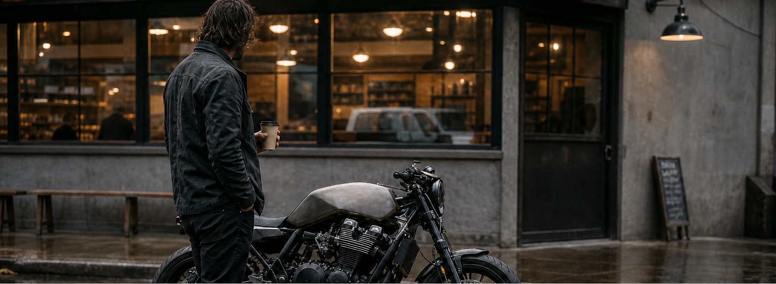 Café Racer brand world and lifestyle
